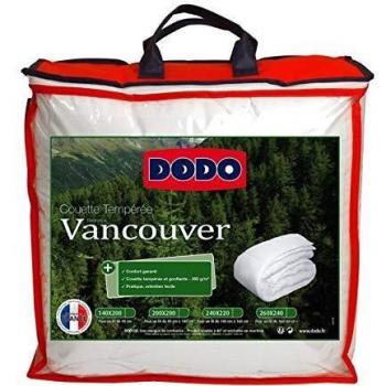 Couette Vancouver tempérée 240 x 260 cm Dodo