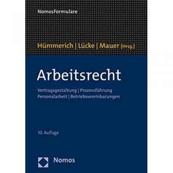 Arbeitsrecht, Fachbücher von Oliver Lücke, Reinhold Mauer, Klaus Hümmerich