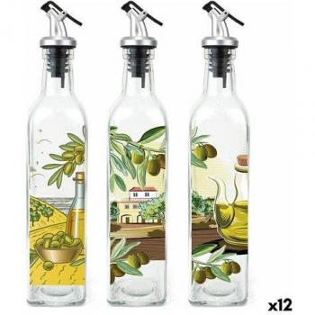 Aceitera de Vidrio Anna 500 ml con Dosificador (12 Unidades)