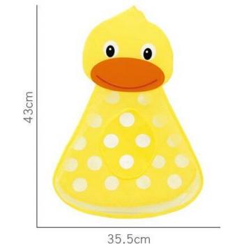 Set de Juguetes de Baño para Bebés - 10 Uds. Patos y Ranas con Correa de Malla
