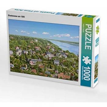 CALVENDO Puzzle Blankenese um 1890 - 1000 Teile Kunst-Puzzle
