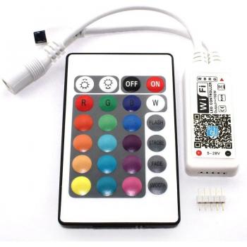 12V RGB LED Regler mit Mini Fernbedienung