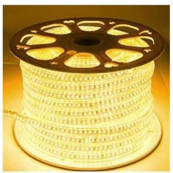 Striscia LED a Metro Luce Fredda Calda RGB con Driver Incluso per Esterno - Bianco Caldo - SMD 5050
