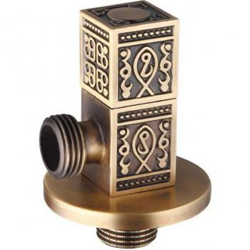 Valve de Toilette en Cuivre Sculpté
