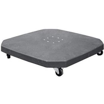 Soporte de Losa para Sombrilla Gris Atiavo 90 kg – Hespéride