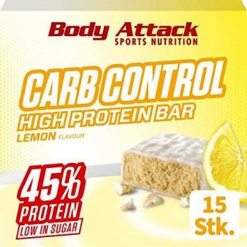 Carb Control Body Attack 100g Lemon-Curd Yoghurt Citroen Reep Eiwitreep