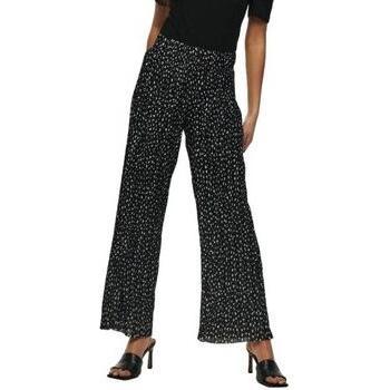 Only Pantaloni Eleganti Elema – nero petali mini