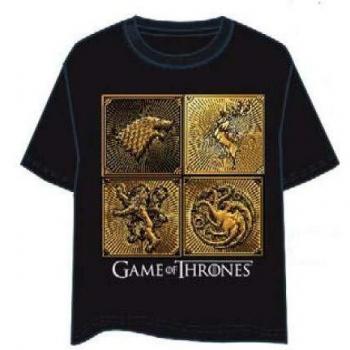 Camiseta Juego de Tronos Dorado Talla L