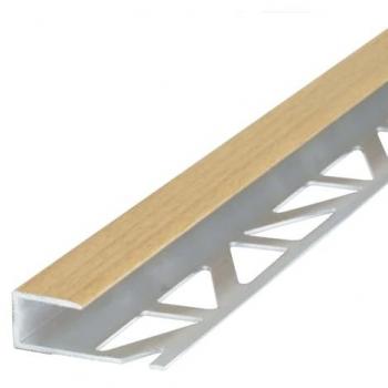 Baguette de finition transition profilée 100 cm hêtre