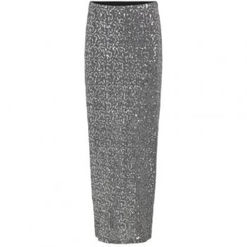Falda midi brillante Vila