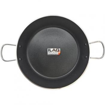 Briebe Paellera Zafrán PP1149-34 – 34 cm, 6 raciones, aluminio prensado, antiadherente ecológico