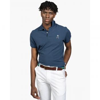 Polo Harper Neyer Azul Marino Corta Manga