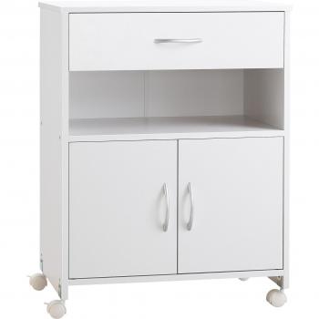 Mueble para Impresora Vinsetto con Ruedas y Estante 60x39x80 cm