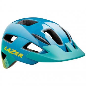 Kask Lazer Gekko Blue Yellow z wentylacją