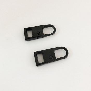 Metal Spring Zipper Puller Set - 10 Pcs, 11x27mm, for 3#/5#/8#/10# Zippers, Jacket Repair Accessory