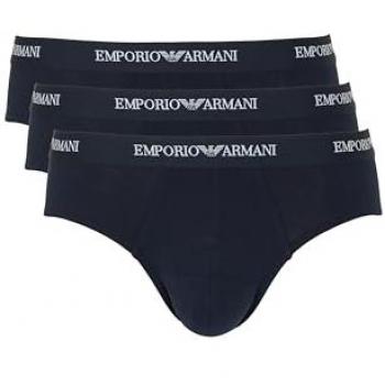 Cuecas Boxer Emporio Armani 3 Peças Algodão para Homens