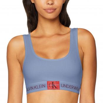 Calvin Klein Unlined Bralette Brassière, Bleu (Periwinkle Blue Pwb), Taille 100 (Large) Femme