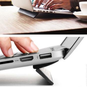 Ergonomischer Laptop‑Halter 13,3” – Tragbarer Büro‑Ständer mit Klappfunktion