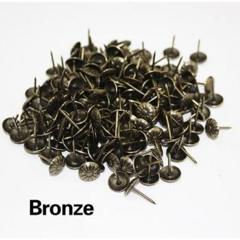 Tachuelas de Metal Vintage, 100 Uds