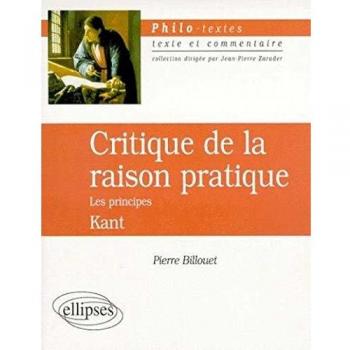 Kant, Critique de la raison pratique, Les principes