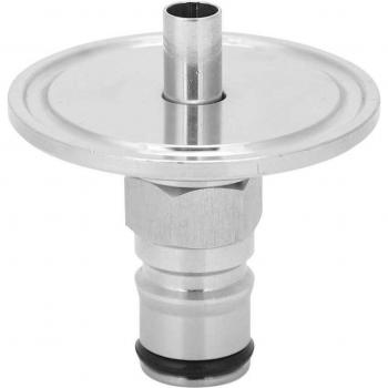 1.5in Stainless Steel Liquid Lock Post Clamp Adapter for Beer Brewing