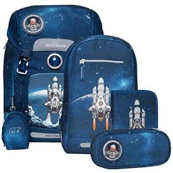 Beckmann Classic Schulrucksack 6-teilig Space Mission