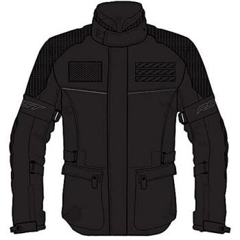 Giacca tessile moto RST X-Raid nera taglia S