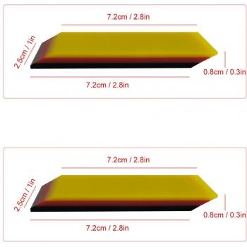 Soft Rubber Vinyl Wrap Squeegee Set