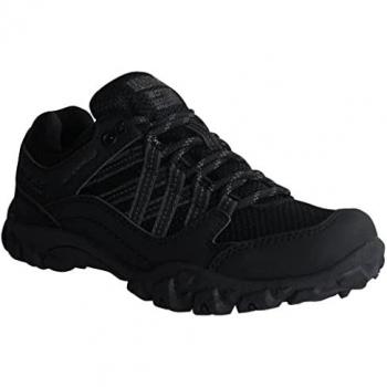 Trekkingschuhe Regatta Edgepoint Jnr RKF623 Schwarz