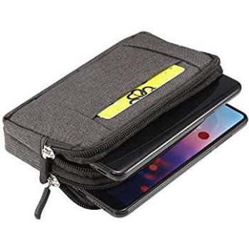 Funda Cinturón Horizontal para Motorola Razr 5G (2020) - Negra (15x8cm)