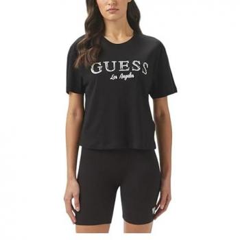 Guess T-Shirt Rosa Regular Fit V5GI09 K9RM1