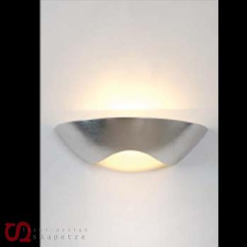 Matteo Curve Silver Wall Lamp