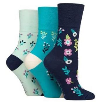 Ladies' 6-Pack Floral Cotton Socks