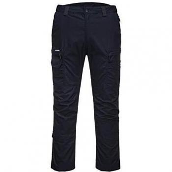 Portwest Pantalón Industrial KX3 con Rodilla Flex, T802, Azul Marino 33