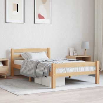 Letto in Legno Massello di Pino 90x200 cm