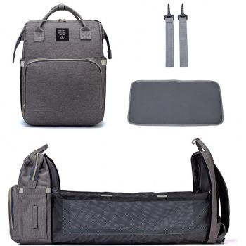 2-in-1 Baby-Bett Rucksack