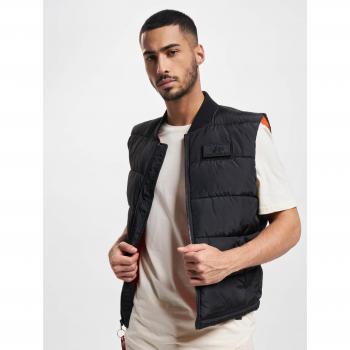 Alpha Industries Gilet Puffer Nero S Uomo Taglia S