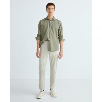 Pantalones Beige Slim Fit Selected para Hombre