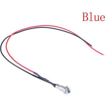 Indicateur Lumineux LED 6mm Étanche 12V