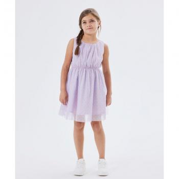 Vestido Sin Mangas con Purpurina para Niña