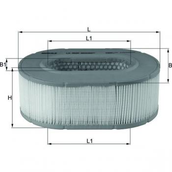 MAHLE Motorluftfilter LX 2535