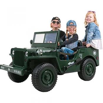 Willys Jeep Kinder-Elektroauto mit Allradantrieb