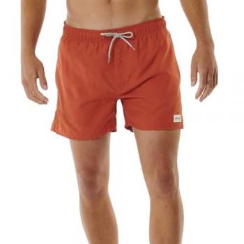 Costume Da Bagno Corto Offset Volley 15 in Rum Speziato
