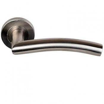 Klose Besser - Maniglie Elsa a onda in acciaio inox 304 senza rosette di funzione