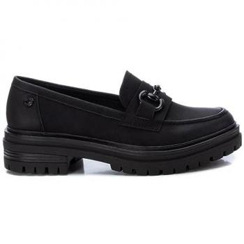 Mocasines de mujer Refresh 171422 Negro - Suela de goma