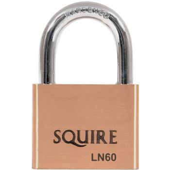 Henry Squire Lion Premium Solid Brass 5 Pin Double Locking Padlock, 60 mm