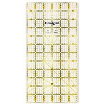 Righello Trasparente Nero e Giallo 15x30 cm – Prym