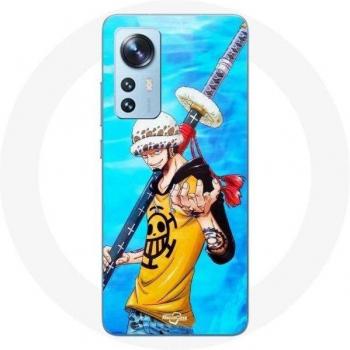 Funda para Xiaomi Mi 12 / 12X One Piece Trafalgar Law con espada