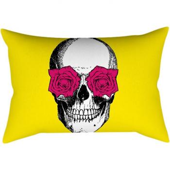 Yellow Pineapple Leaf Sofa Cushion Cover 30x50cm