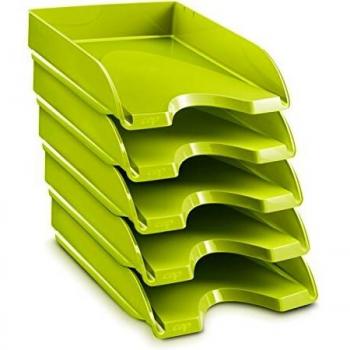 Bandeja sobremesa Cep plástico verde 257x348x66 mm 1002000301